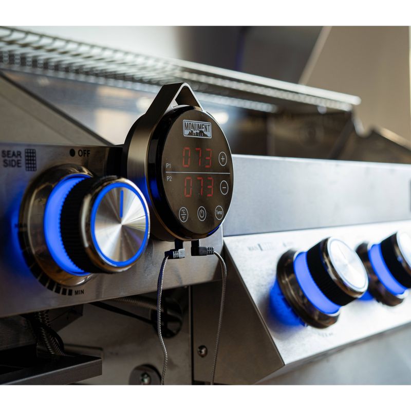 Digital Meat Thermometer with Dual Probe for Grill - Monument Grills