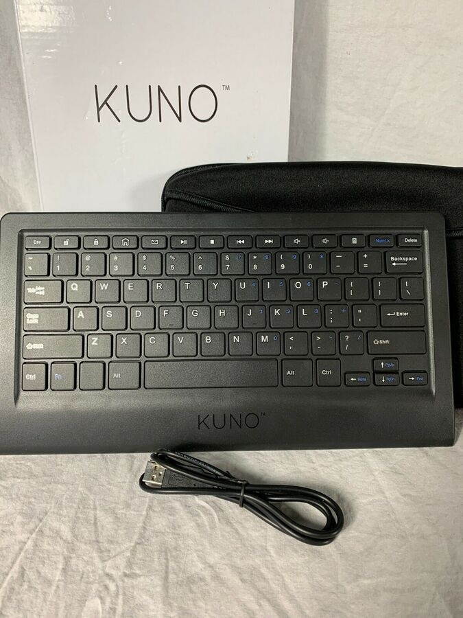 Kuno USB Keyboards 12.25&rdquo; X 6.5&rdquo; With Cases NEW