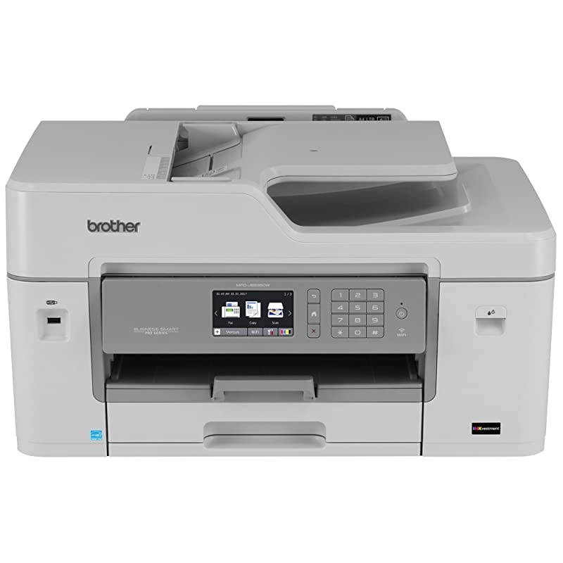 MFC-J6535DW All-in-One Color Inkjet Printer, Wireless Connectivity, Automatic Duplex Printing,  Dash Replenishment Ready