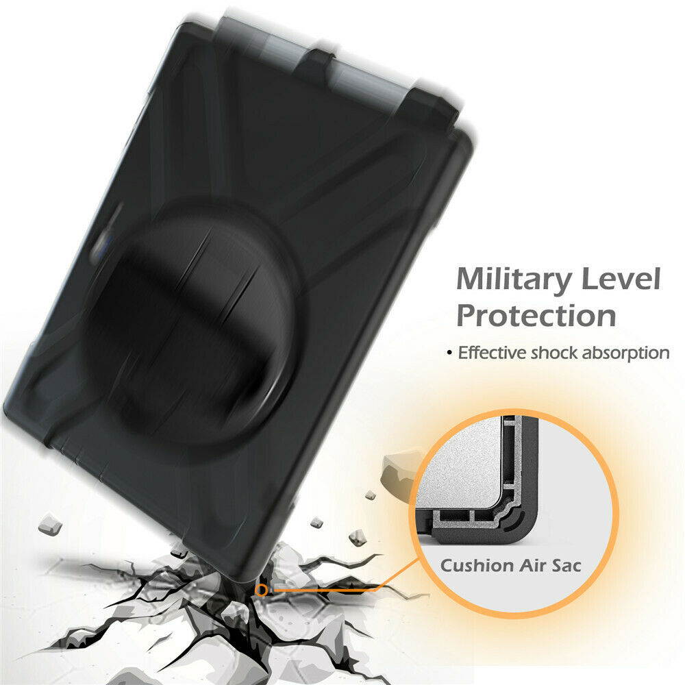 Werleo Surface Pro 6 Case Surface Pro Case 2017 Heavy Duty Full-Body Rugged Protective Case Cover with Kickstand Hand Strap for Microsoft Surface Pro 6 2018 / Surface Pro 5 2017 / Surface Pro 4 2015