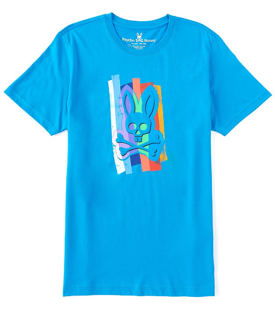 Psycho Bunny Tatterford Short-Sleeve Graphic Tee