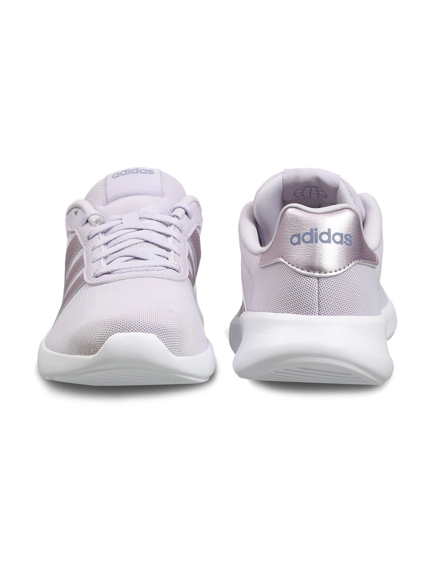 Adidas Women's LITE RACER 3.0 Off White Running Shoes