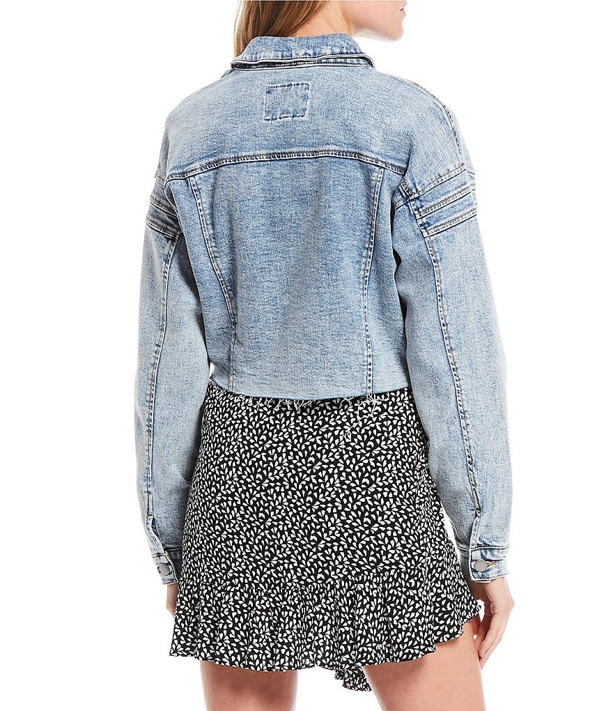 Sundown by Splendid Coordinating Joey Acid Wash Zip Front Hoodie