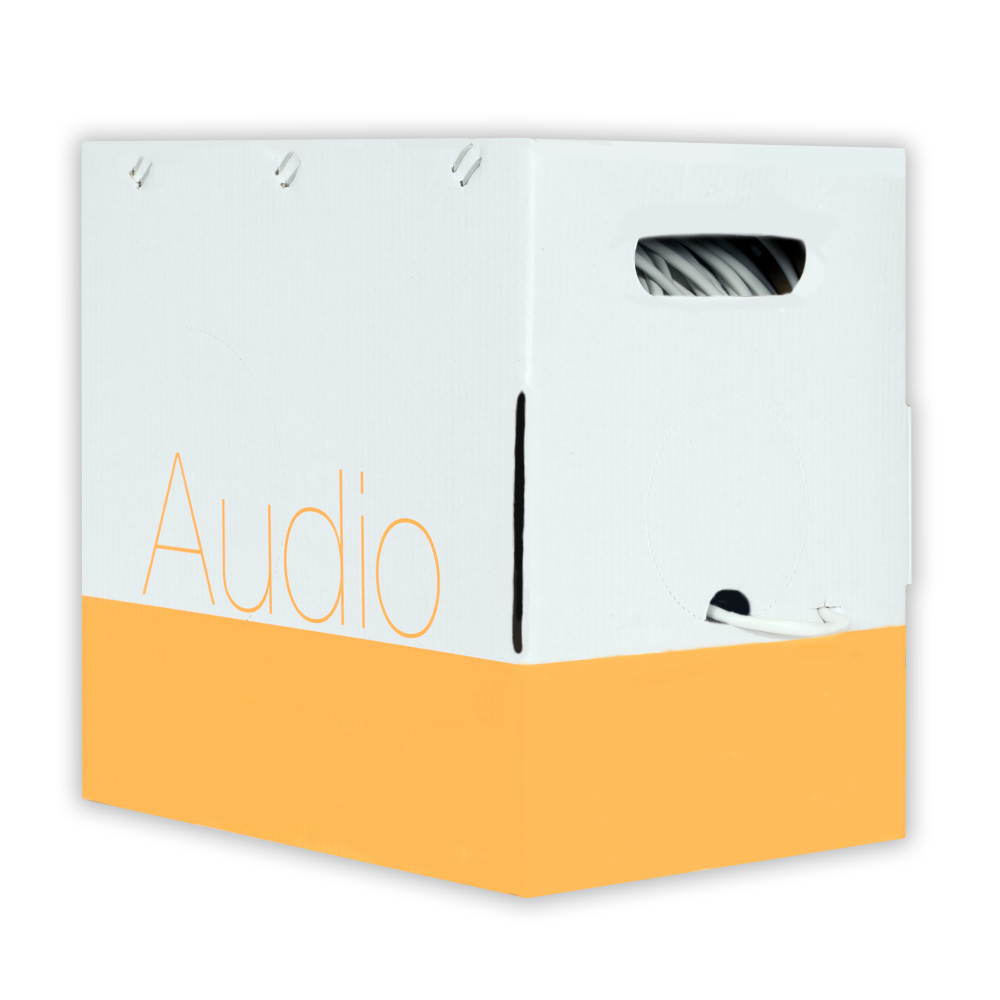 Theater Solutions TS2DLS Speaker Selector Box Dual Input and 500 Feet 2 Conductor 16 Gauge CL3 Wire