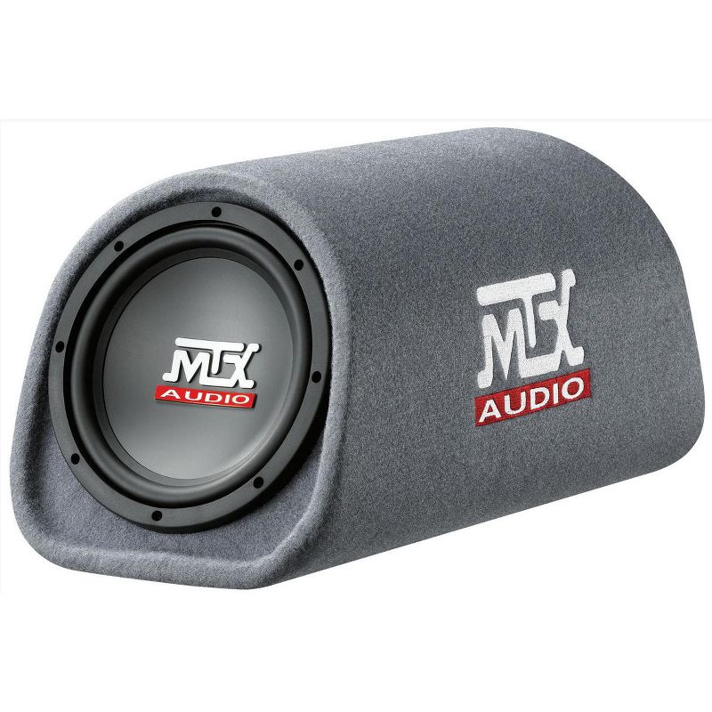 MTX Audio RT8PT 8 inch 240 Watt Loaded Subwoofer Box Enclosure Amplified Tube Vented (4 Pack)