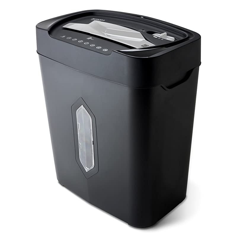 AU1230XA AntiJam 12Sheet Crosscut Paper and Credit Card Shredder with 52gallon Wastebasket