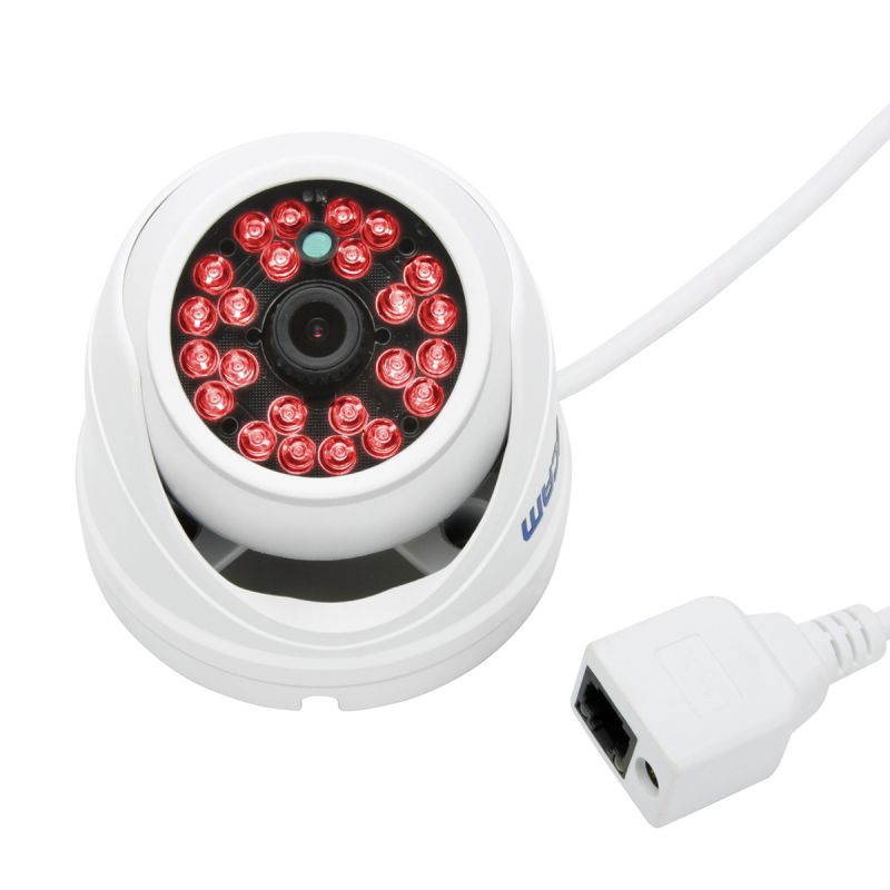 ESCAM Peashooter QD520 720P P2P H.264 Waterproof Day/Night Vision IP Mini Dome Camera 3.6mm Lens