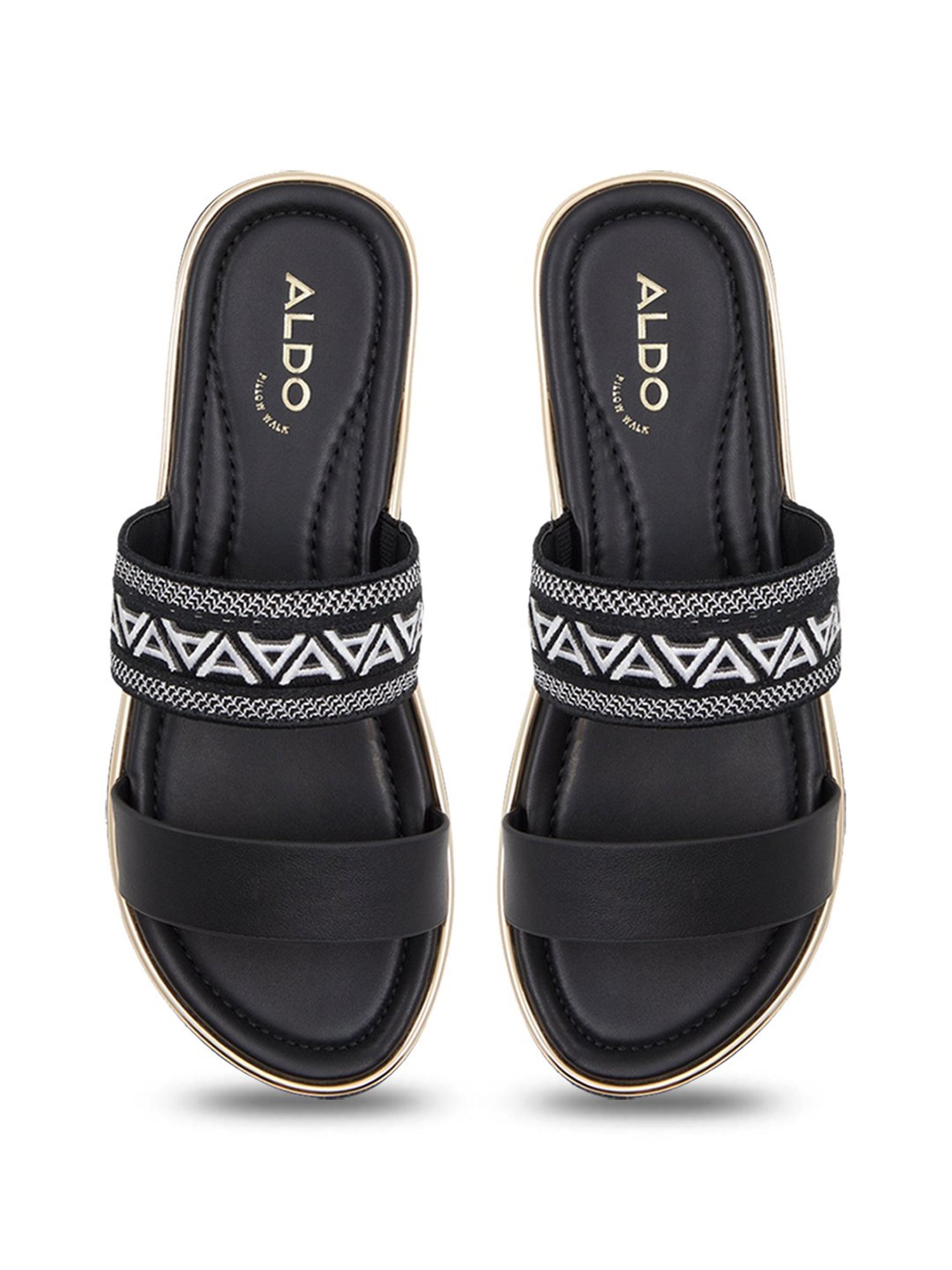 Aldo Women's Alonya Black Casual Sandals
