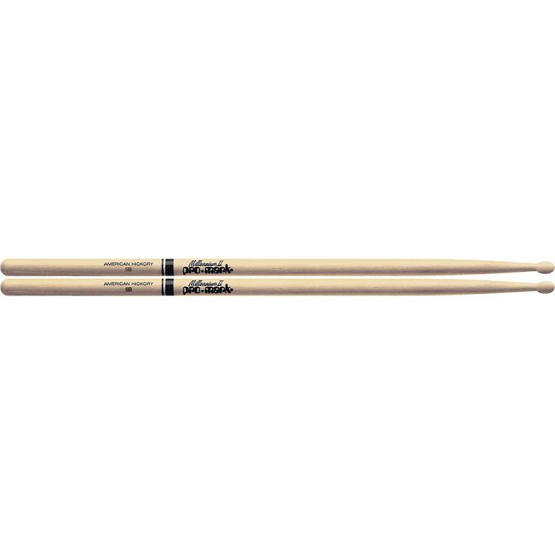 Evans EC Reverse Dot Snare Batter and Snare Side Head Pack With Free Pair of Promark Sticks Wood 5B