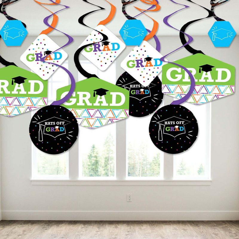 Big Dot of Happiness Senior Strong - Hanging Porch Class of 2021 Graduation Party Outdoor Decorations - Front Door Decor - 1 Piece Sign