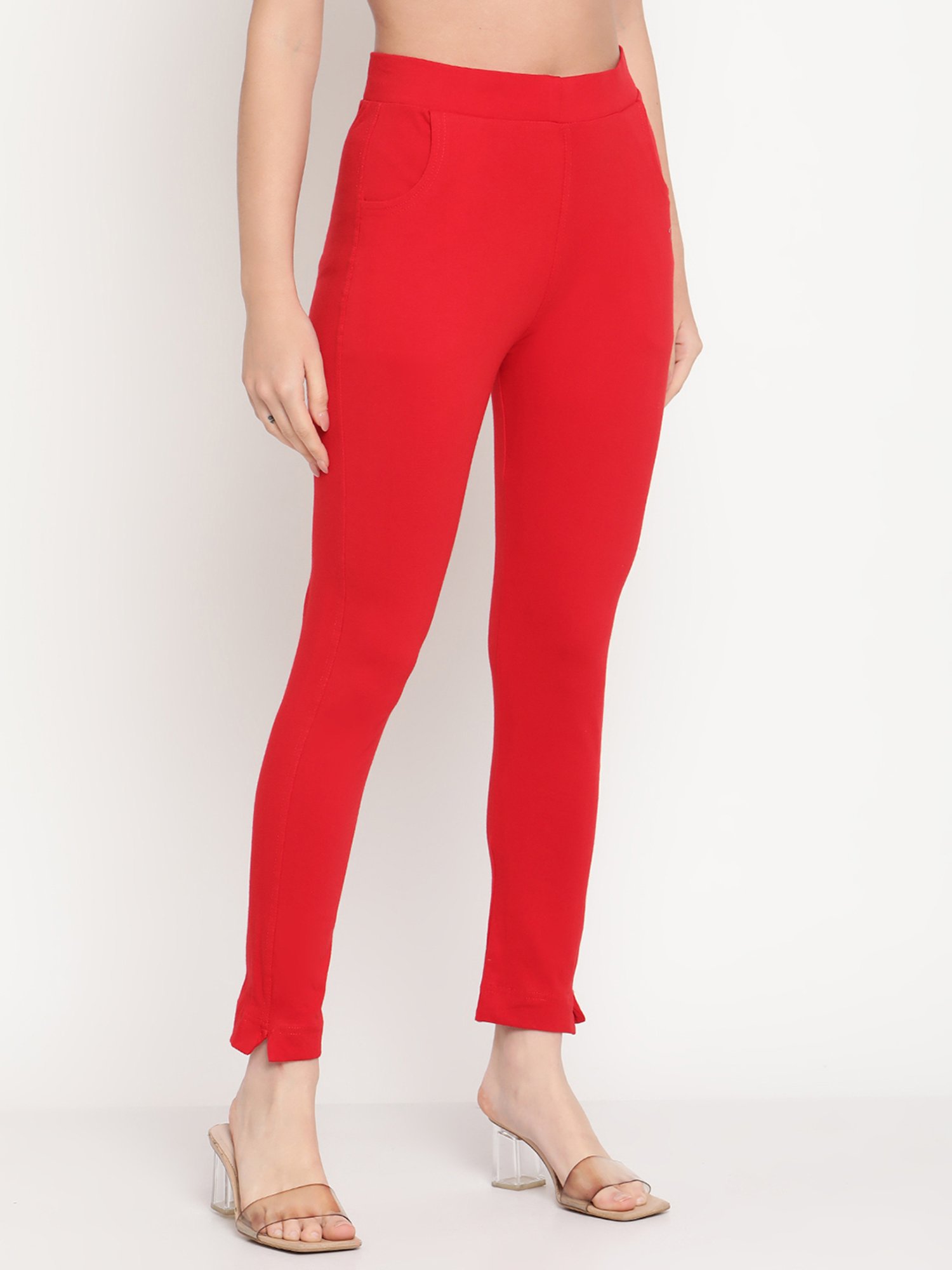 Saffron Threads Black Elasticated Palazzos