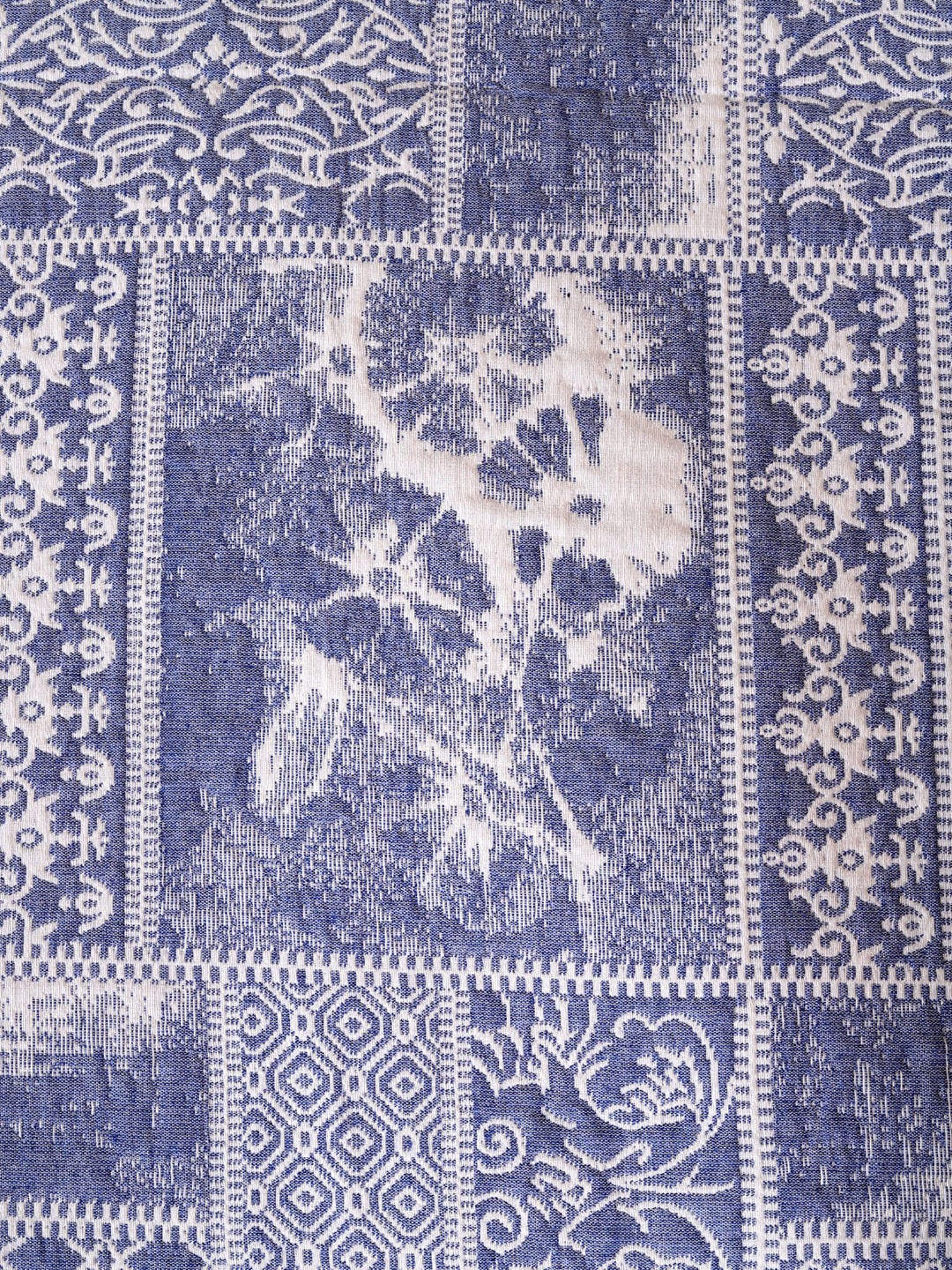 DDECOR Live beautiful Embroidery Baroque Metallic Grey 210 TC Cotton Comforters - Set of 3