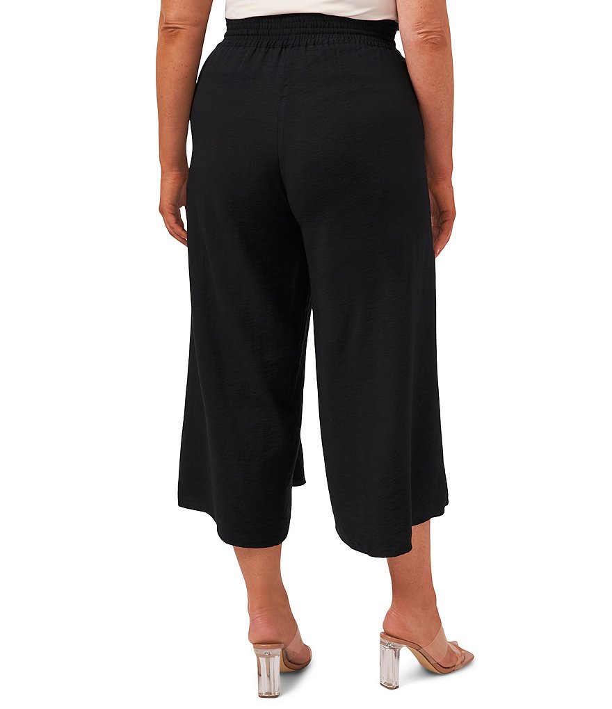 CeCe Plus Size Wide Leg Drawstring Pants