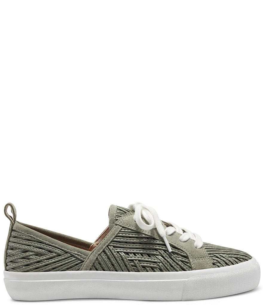 Kendall + Kylie Women's Anthracite Leopard EZORA 2.0 Low Top Lace Up Multi Sneakers