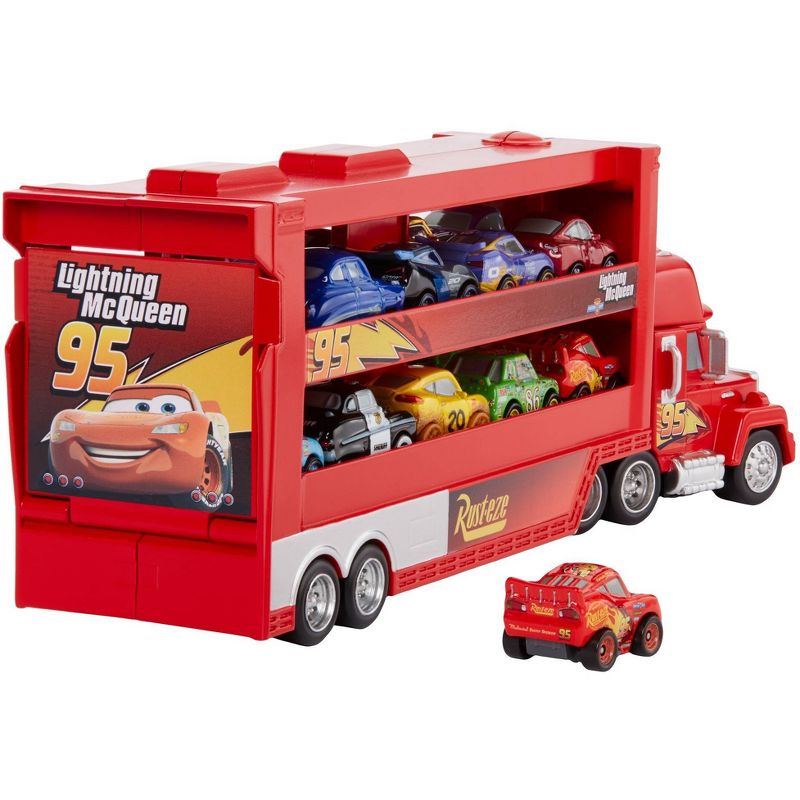 Disney Pixar Cars Mini Racers Mack Transporter
