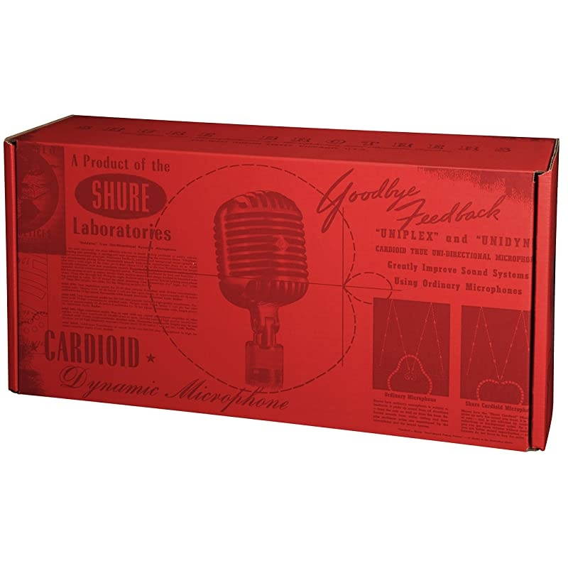 Core 55SH Series II Dynamic (Elvis Microphone), Chrome