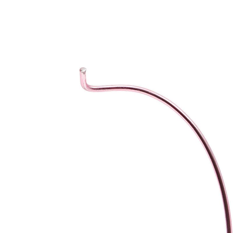 Bright Creations 101 Feet 12 Gauge Aluminum Wire for DIY Art & Crafts Jewelry Making, Light Pink