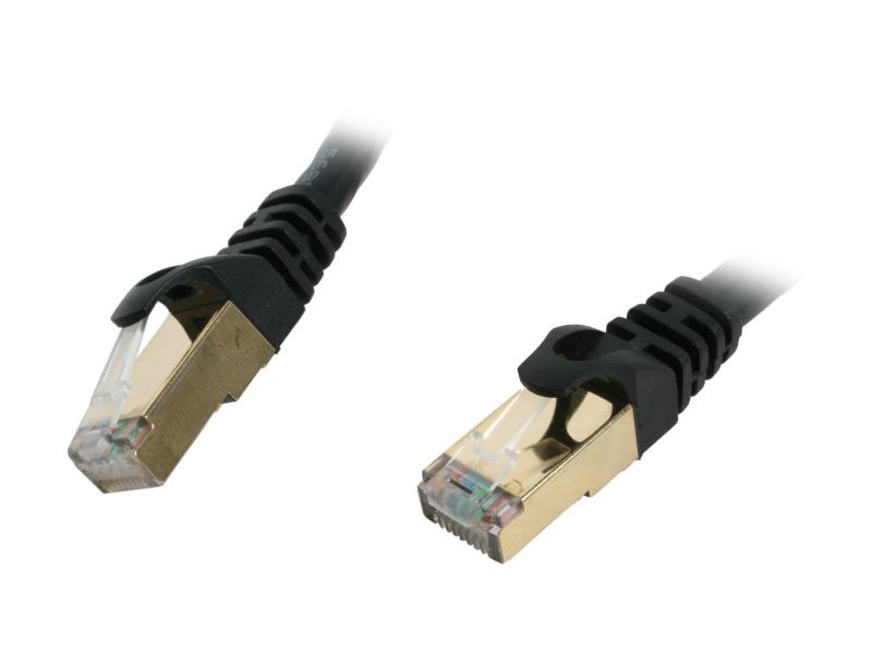 Rosewill RCW-3-CAT7-BK 3 ft. Twisted Pair (S/STP) Networking Cable