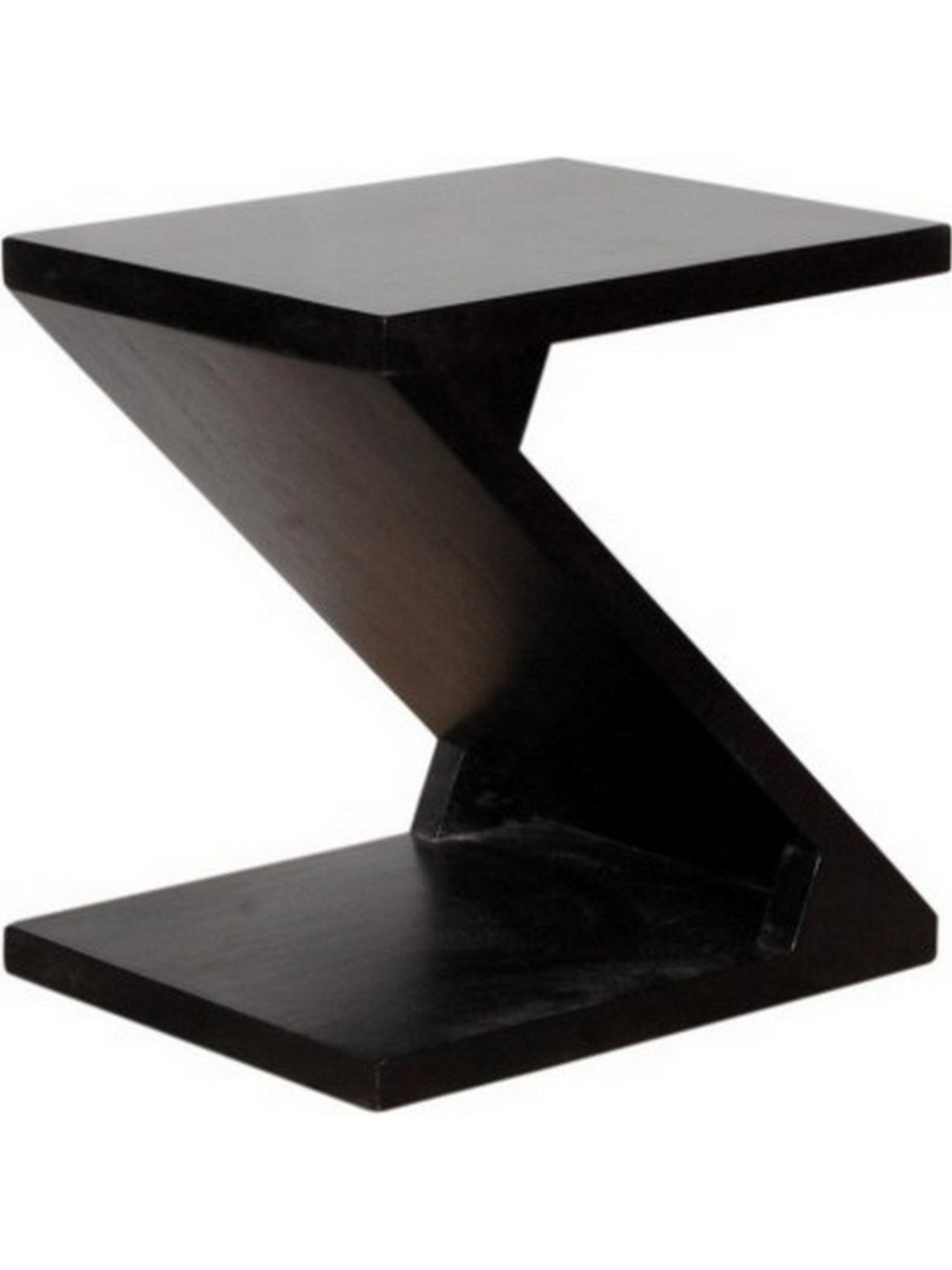 Ikiriya Berlin Dark Brown Wood Bedside End Table