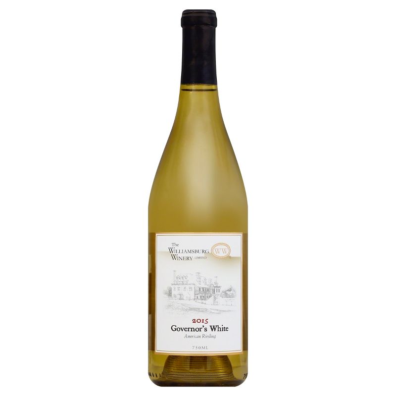 Williamsburg Governor's White Riesling Wine - 750ml Bottle