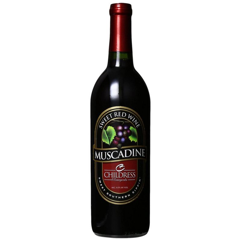 Childress Sweet Red Muscadine Wine - 750ml Bottle