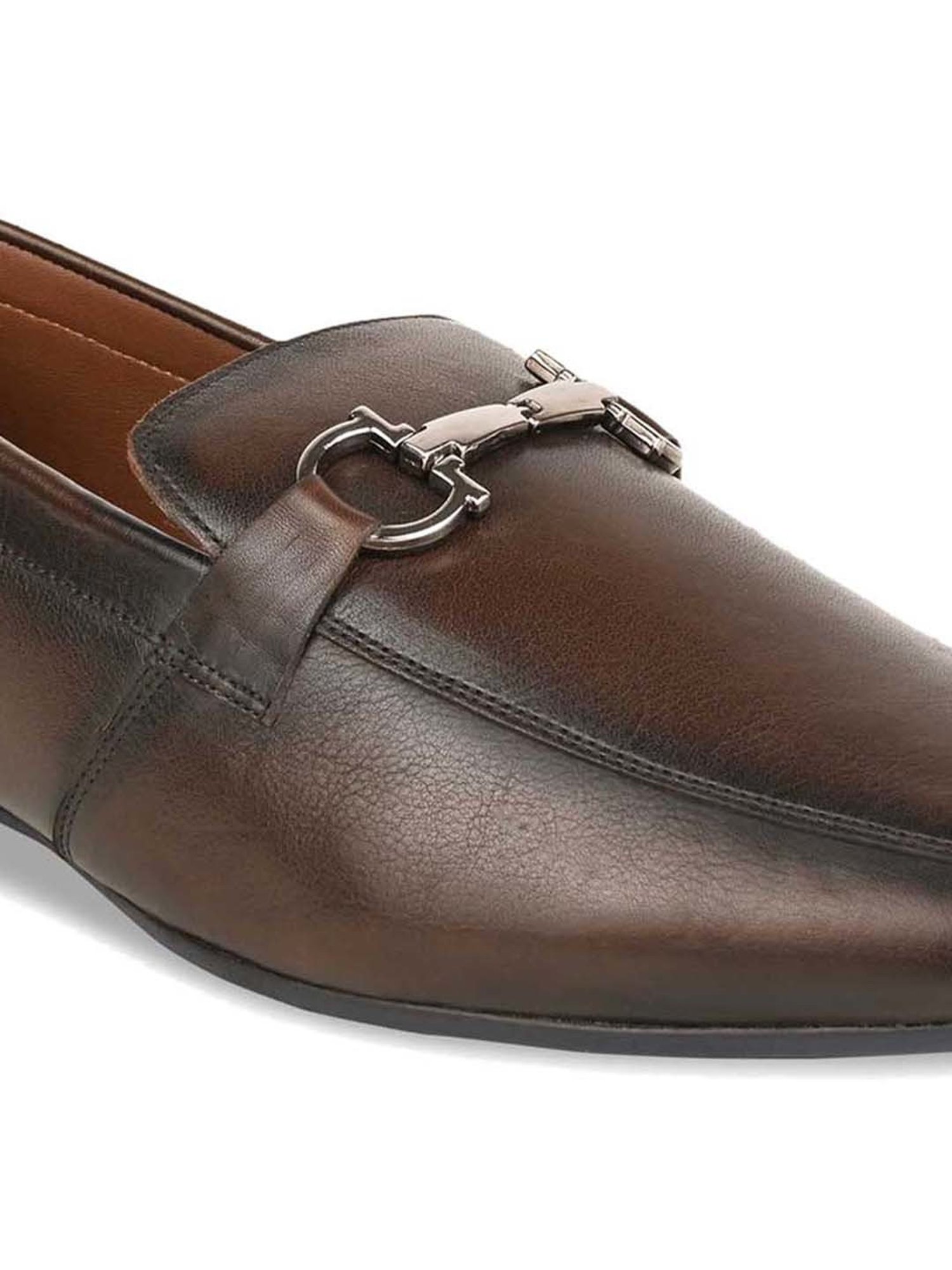 Regal Men's Brown Formal Loafers