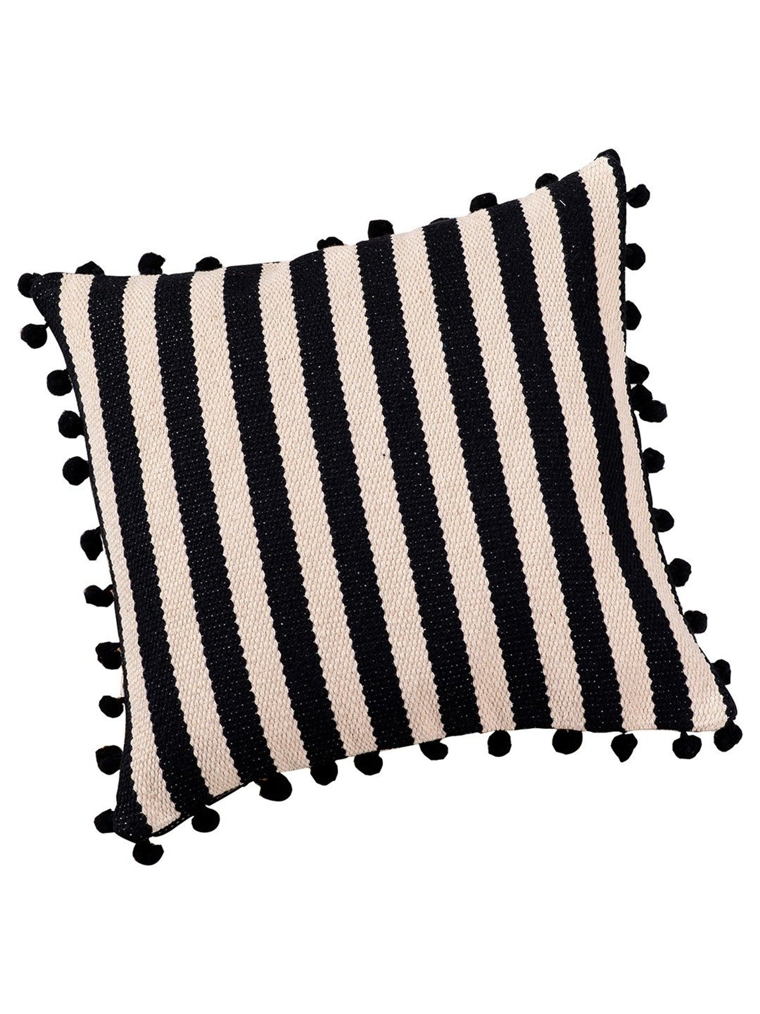 Nestroots Woven White Silk Cushion Covers - Set of 5