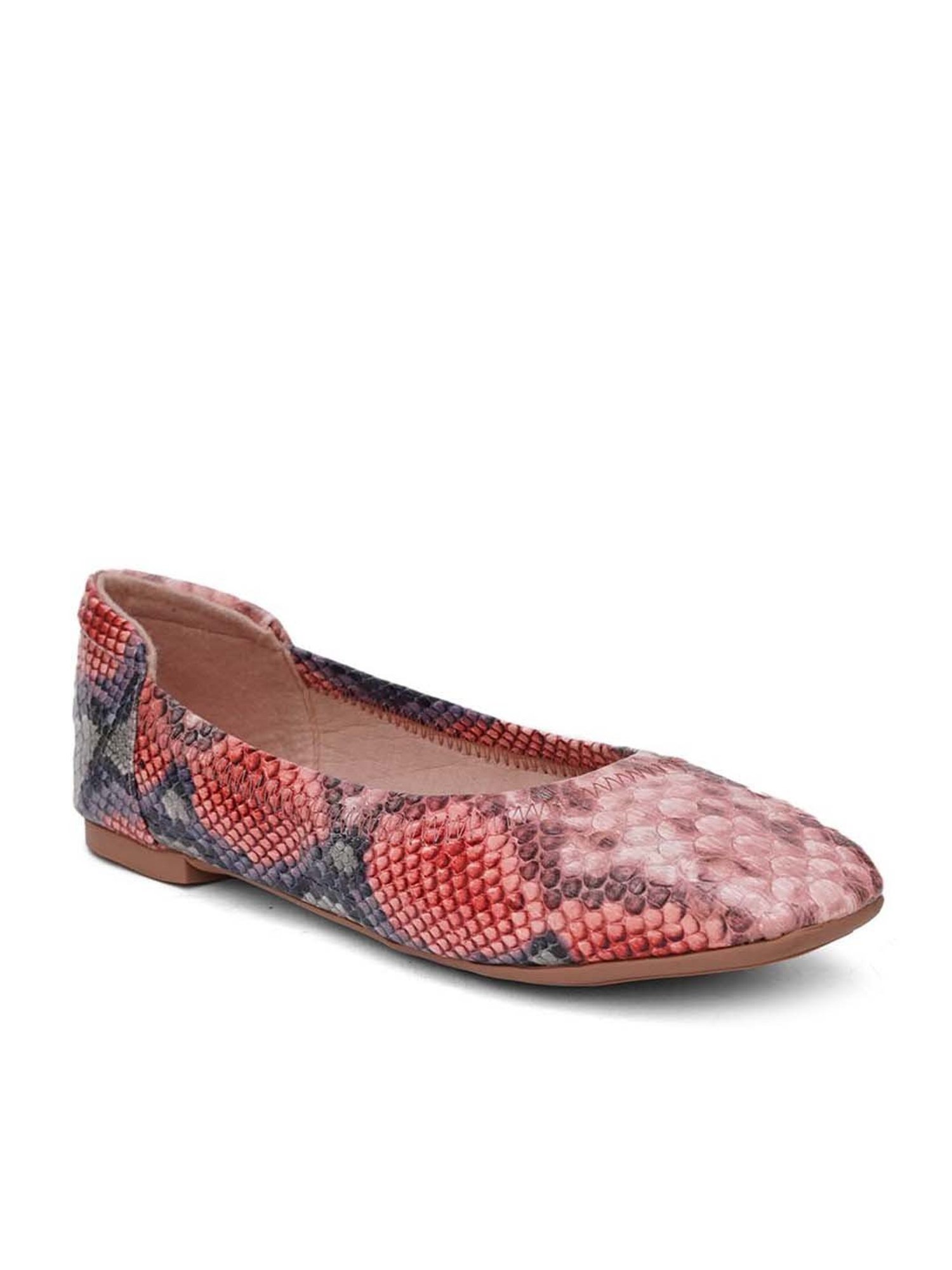 Sherrif Women's Nude Flat Ballets