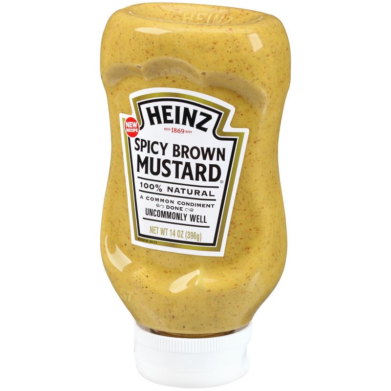 Heinz Spicy Brown Mustard - 14oz