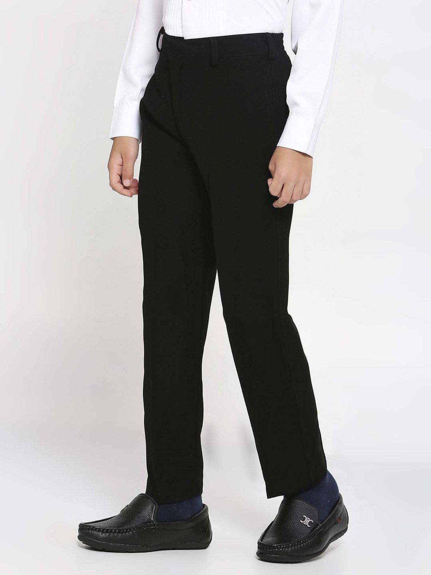 Blue Giraffe Kids Black & Pink Regular Fit Shirt Set