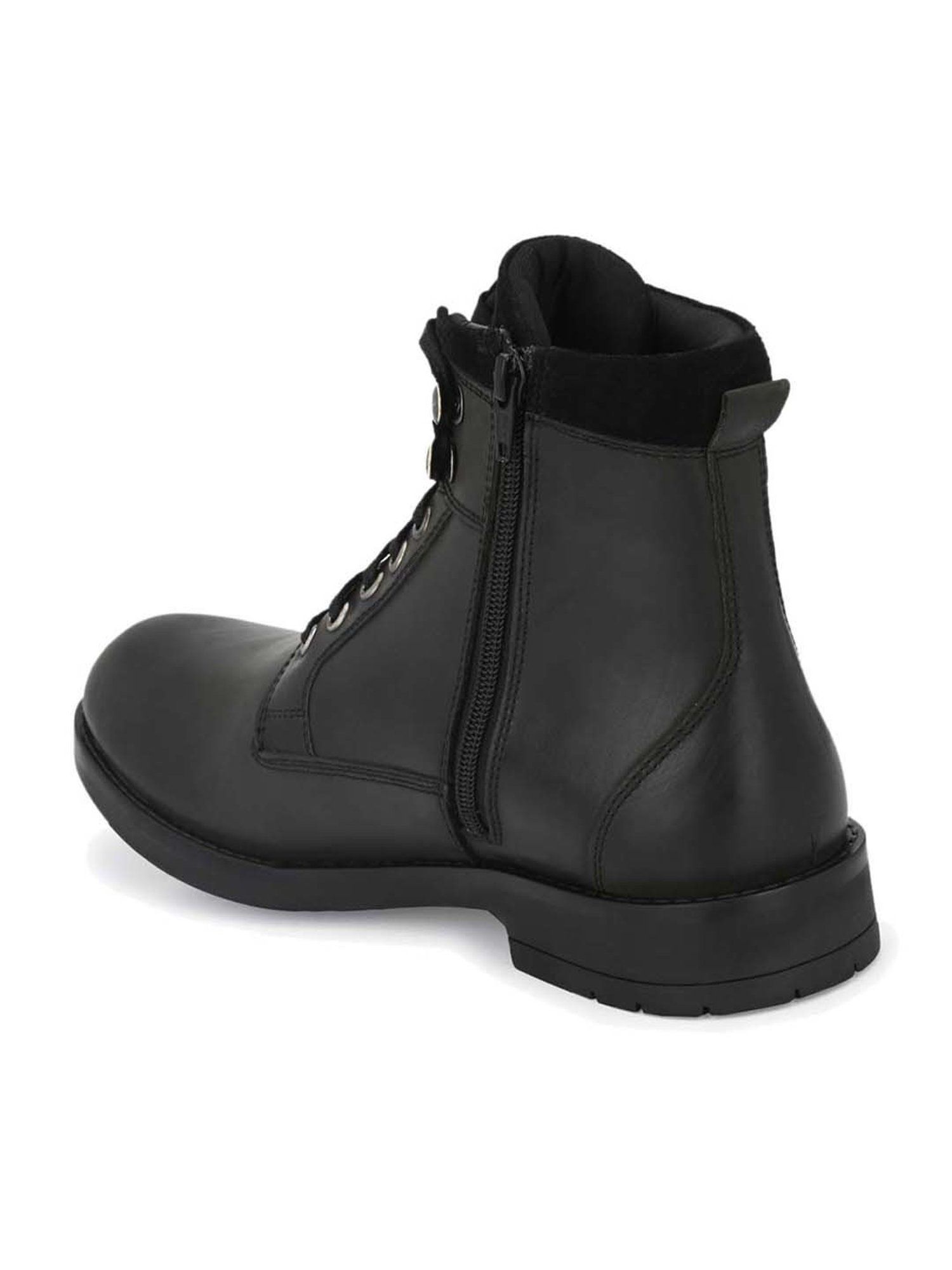 Delize Men's Black Derby Boots