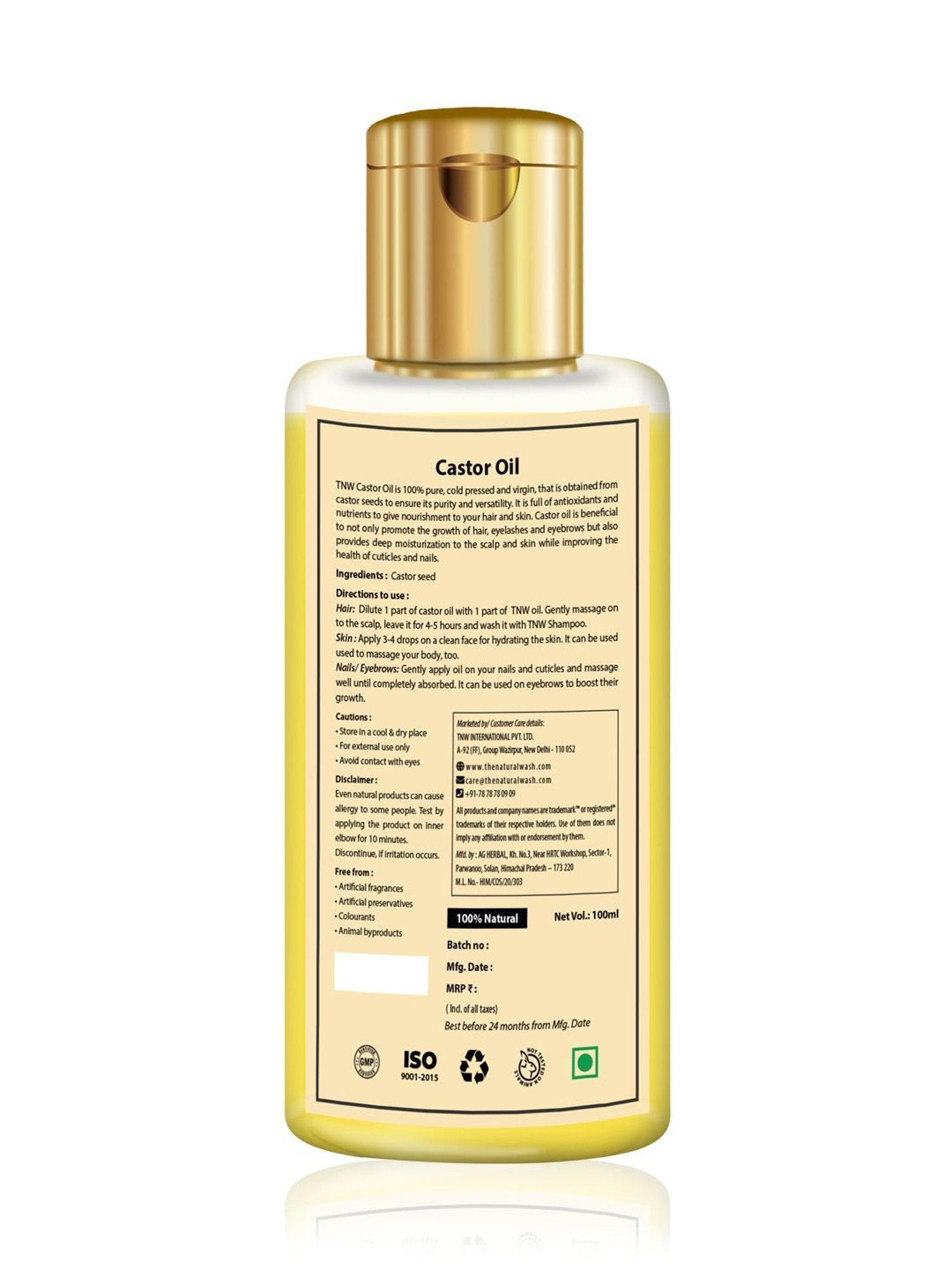 Cosmetofood Skinergy Bhring Amla Oil - 200 ml