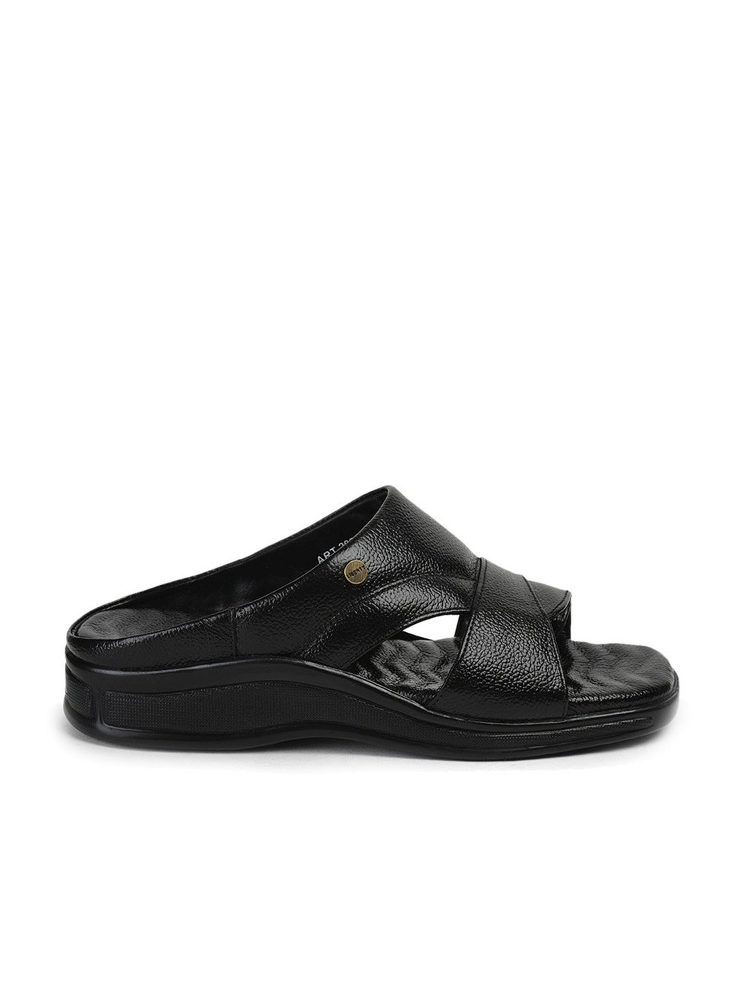 Healers by Liberty Men's Black Toe Ring Sandals