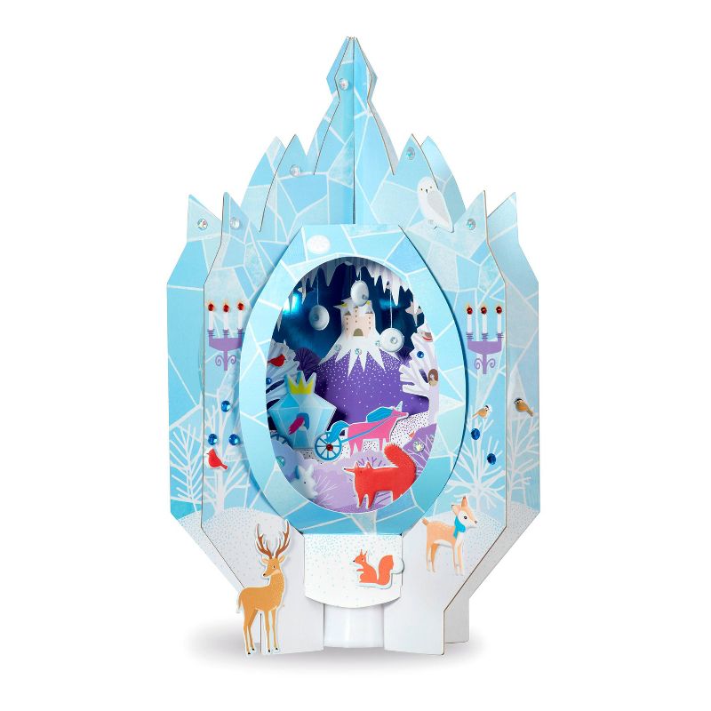 Bright Stripes Lantern Lands - Ice Palace Fantasy