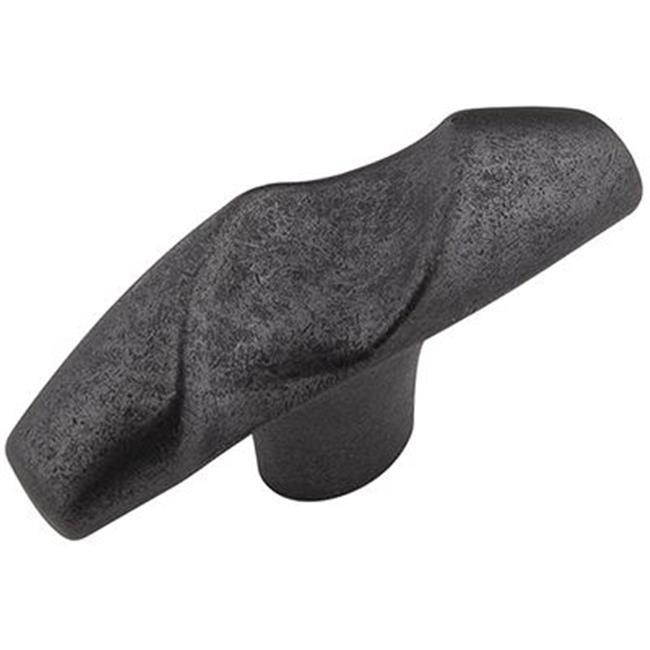 Belwith BWHH74730 BI 2.12 x 0.68 in. Knob - Black Iron