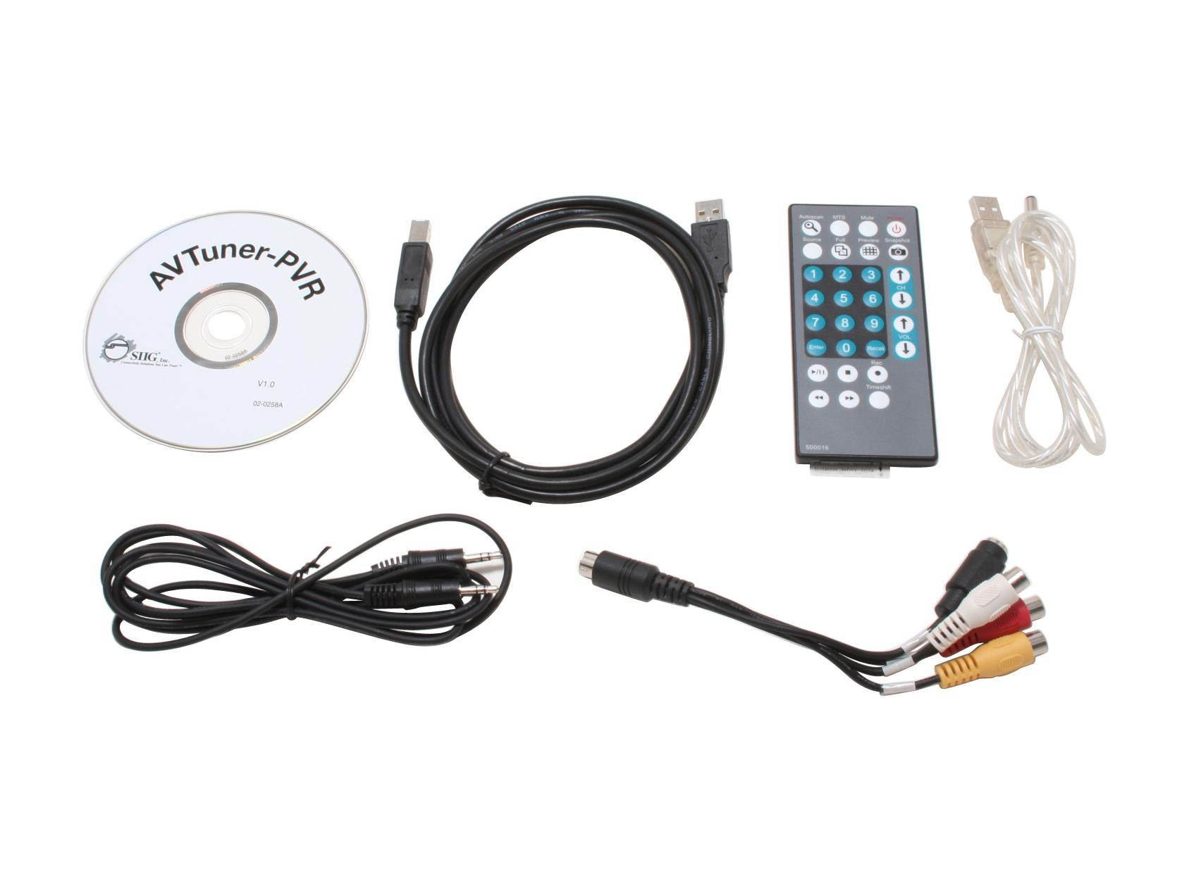 SIIG CE-AV0012-S1 AVTuner-PVR TV Tuner Box