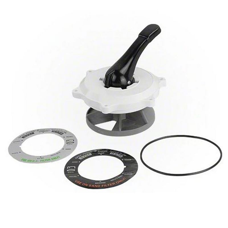 Pentair 270068 HiFlow Top/Side Mount 1.5 Inch Multiport Backwash Valve Top Valve Assembly Replacement Part