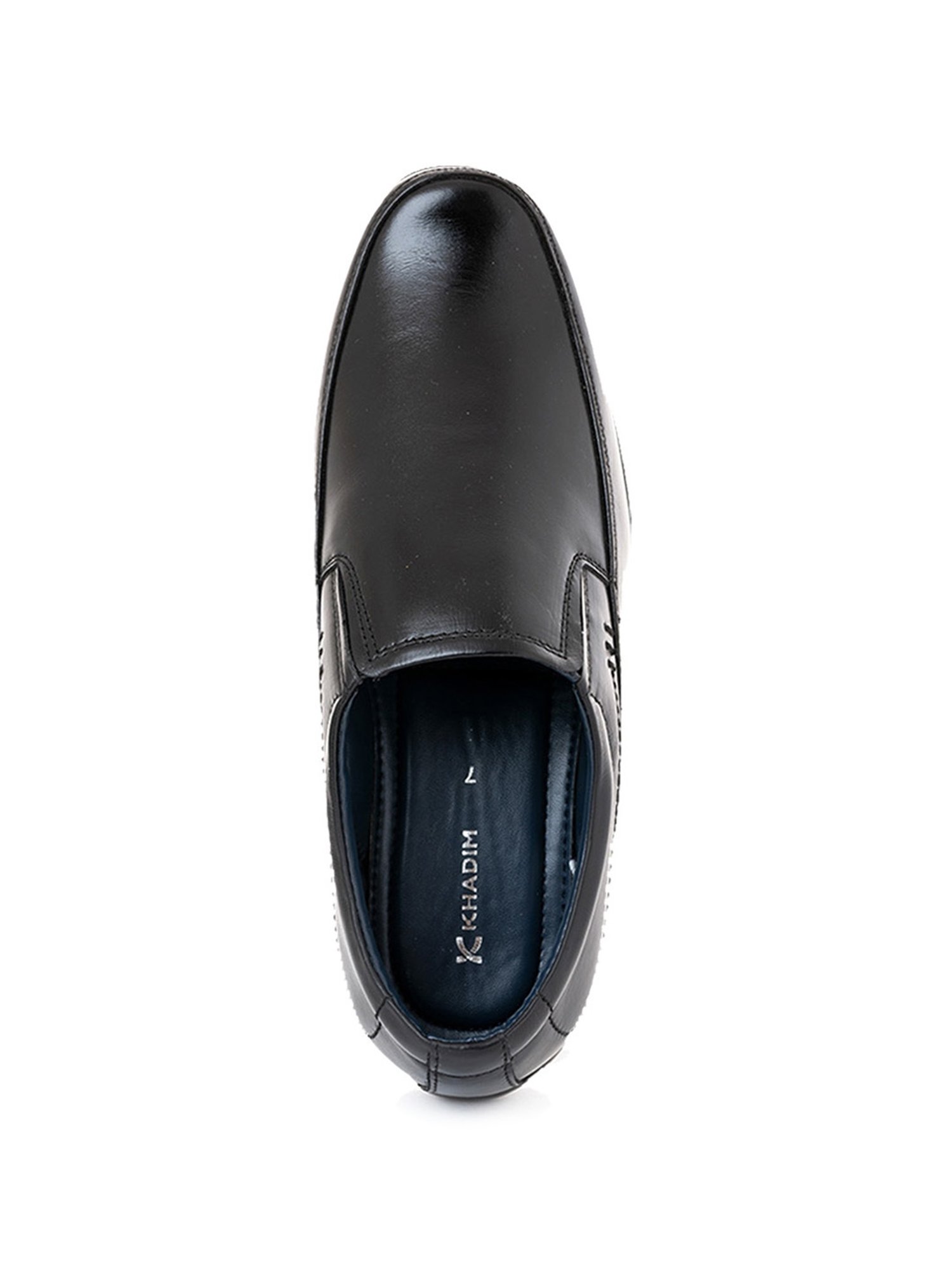 Khadim Men's Black Formal Loafers