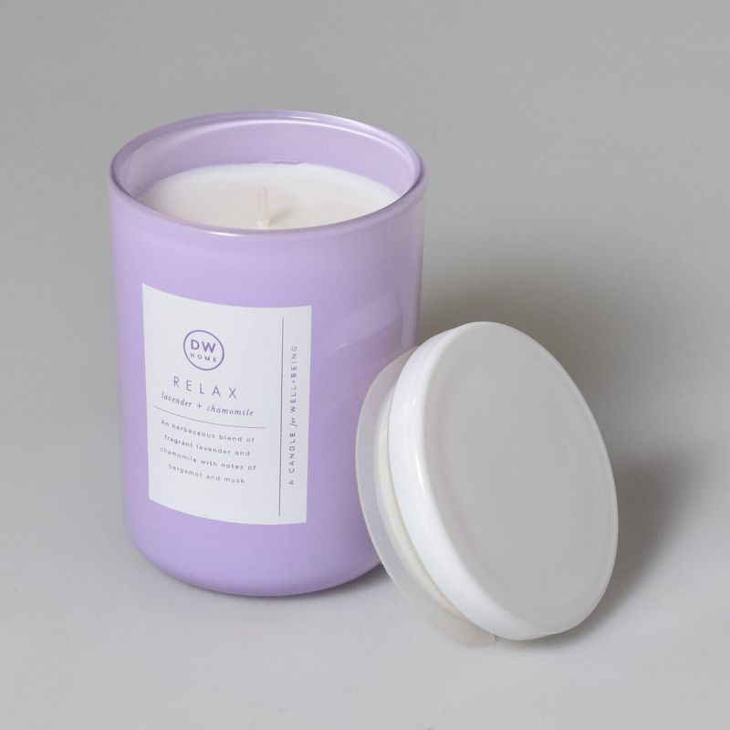 8oz Wellness Spa/Relax Lavender and Chamomile Candle - DW Home