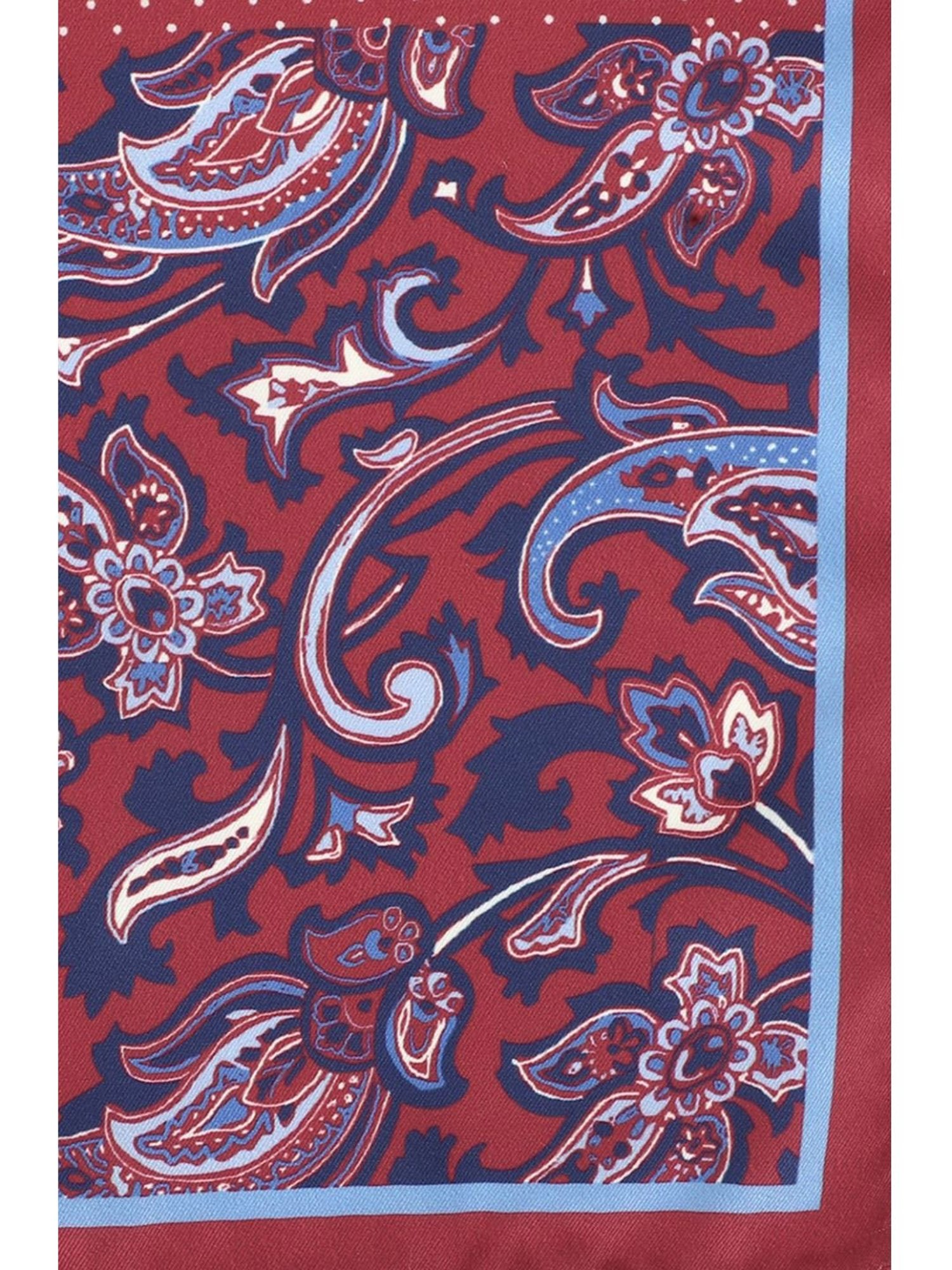 CHOKORE Brown and Yellow Plaid Pocket Square