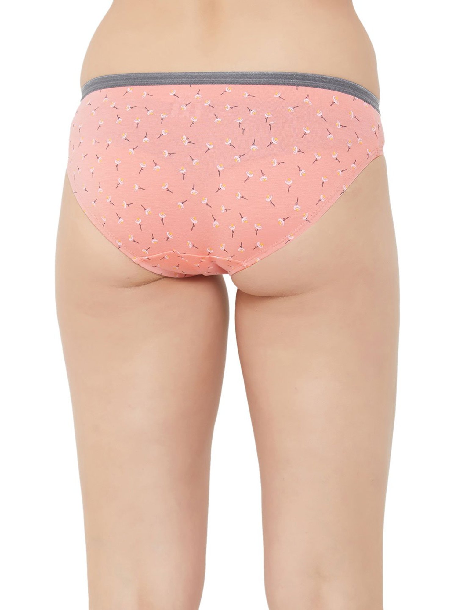 Soie Multicolor Printed Bikini Panty (Pack of 3)