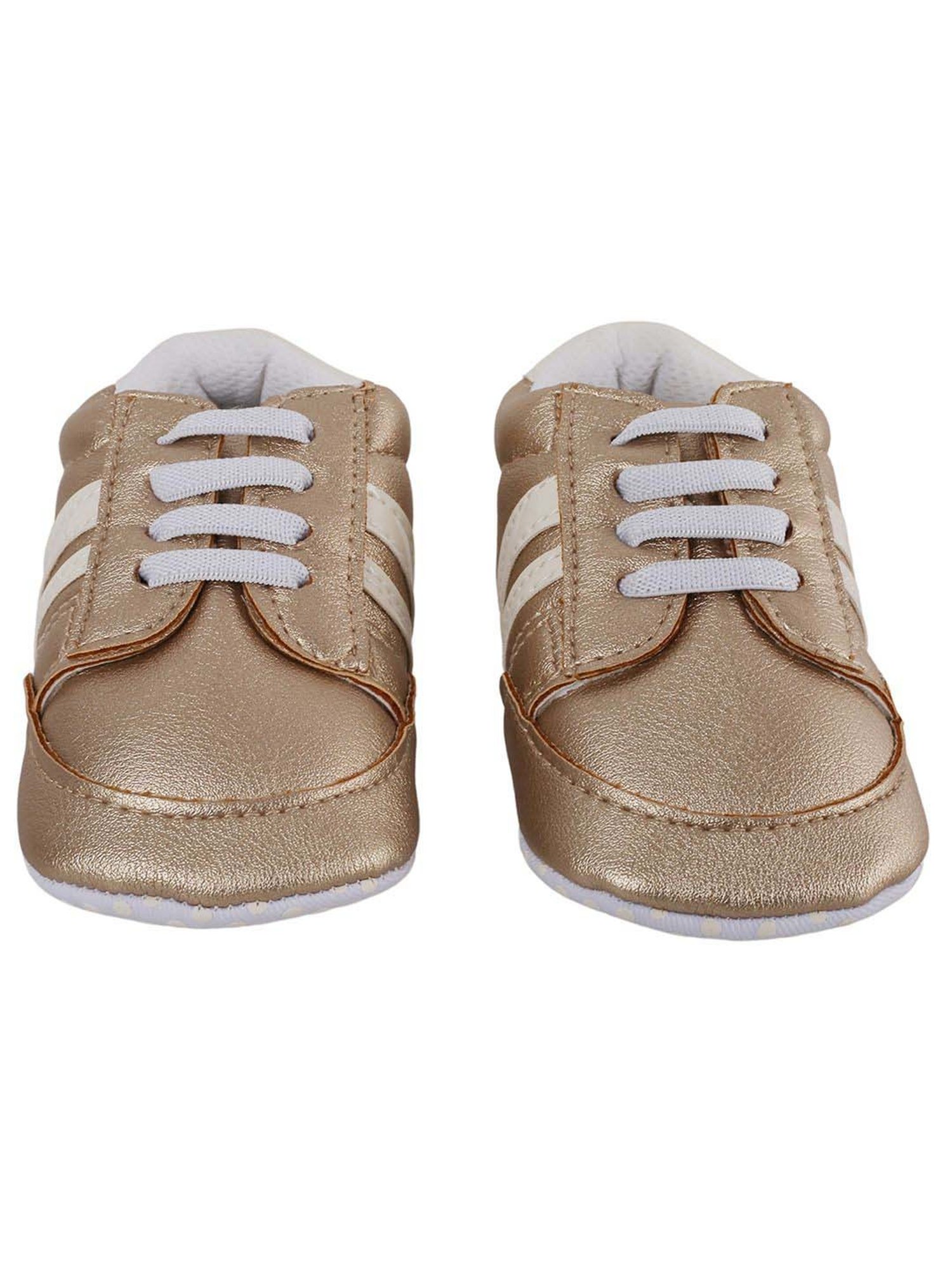 Baby Moo Kids Gold Casual Booties