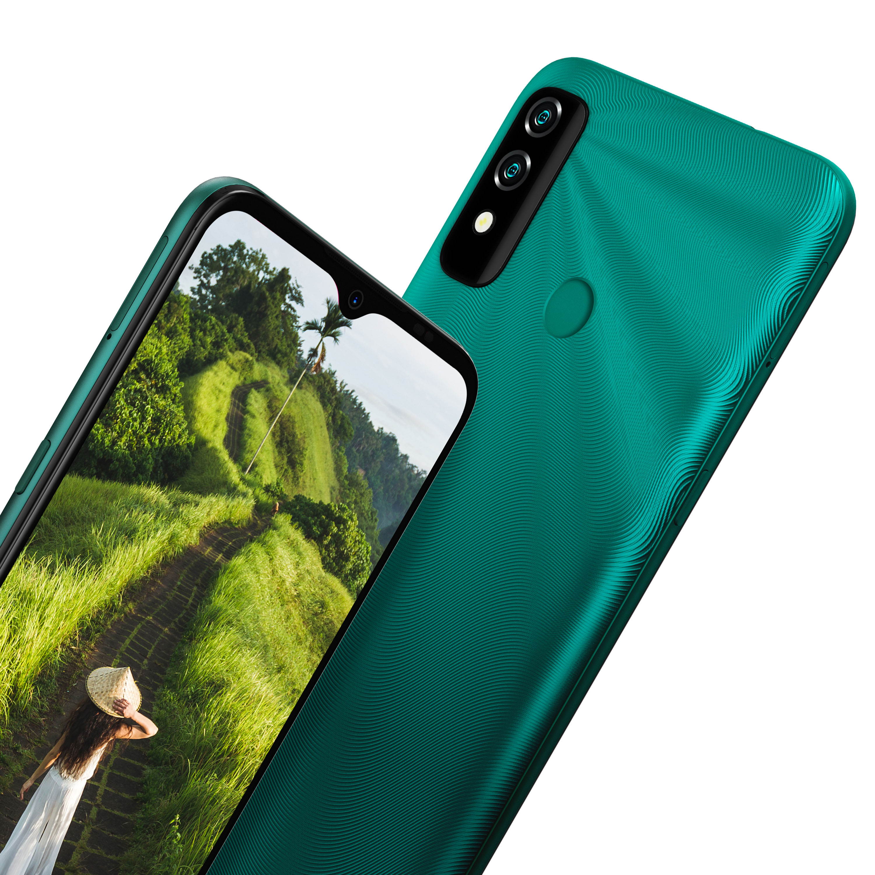 BLU G61 G0450WW 64GB Dual Sim GSM Unlocked Android Smartphone - Gradient Green