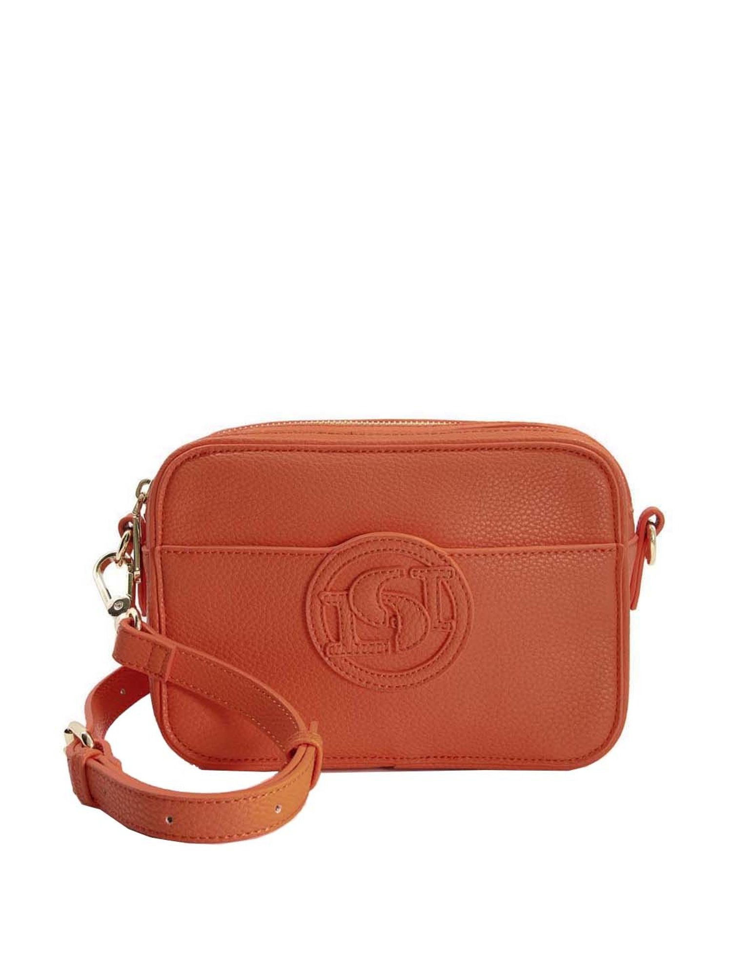 Dune London Orange Solid Small Sling Handbag