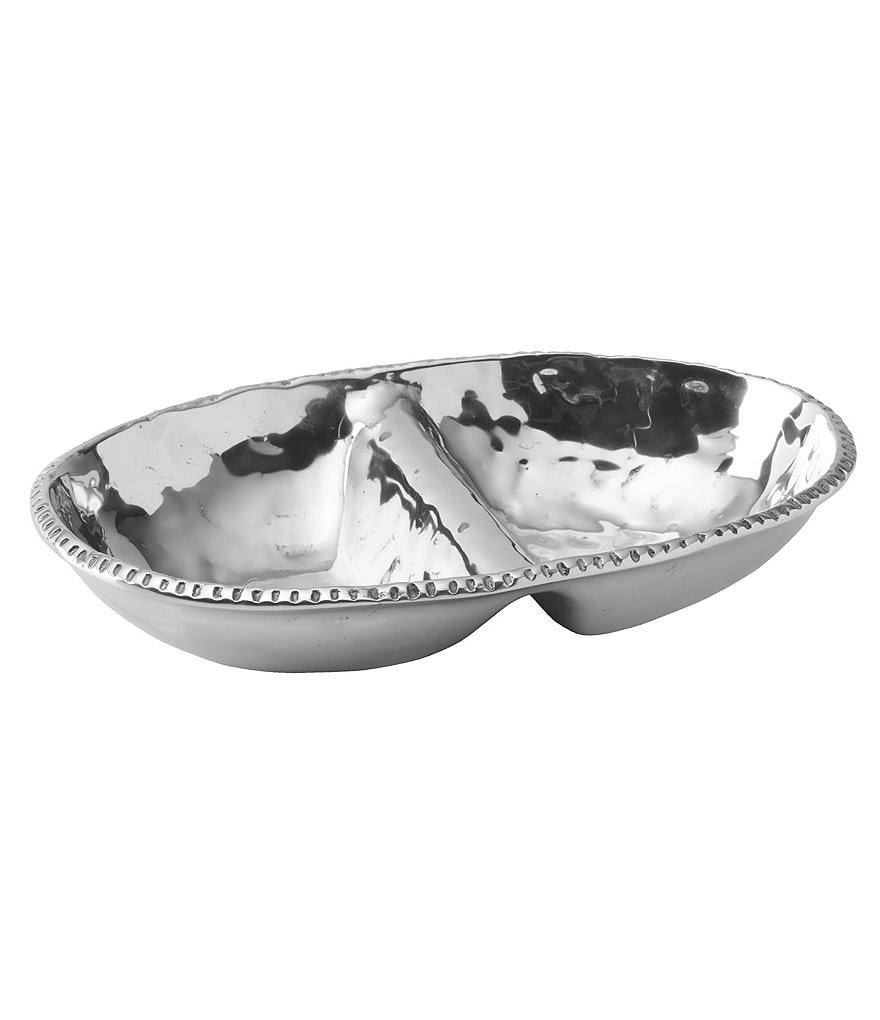 Wilton Armetale River Rock Divided Dish