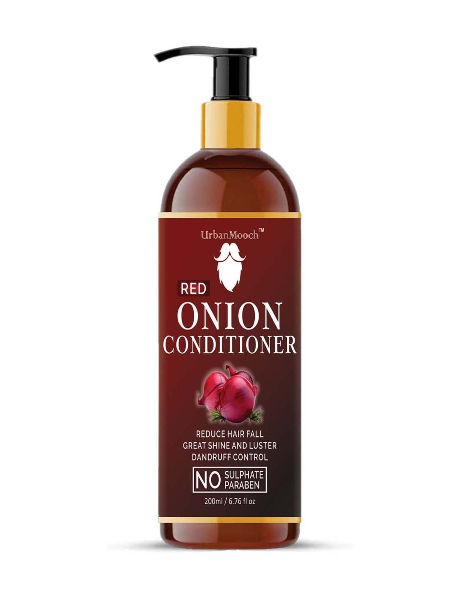 UrbanMooch Onion Hair Conditioner for Hair Growth & Hair Fall Control - 200 ml