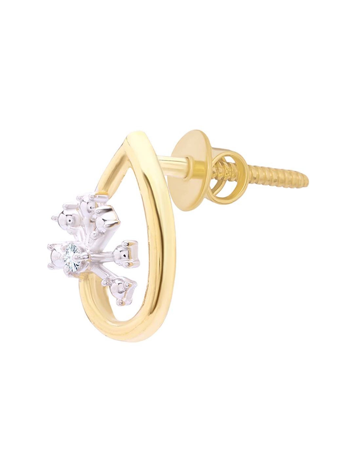 Waman Hari Pethe Jewellers 18k Gold & Diamond Earrings for Women