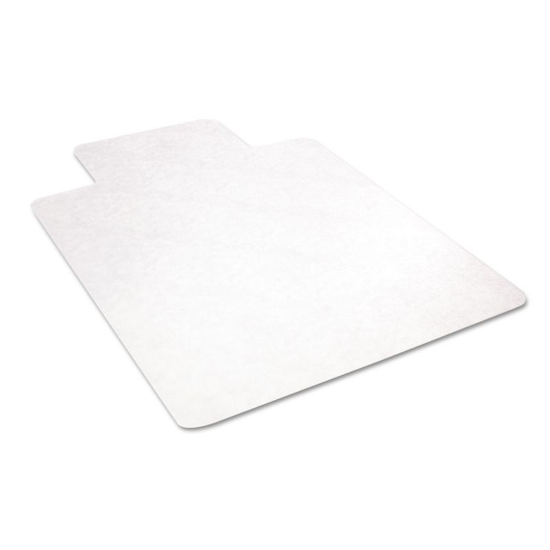 3'9"x4'5" Rectangle Solid Office Chair Mat Clear - Deflecto