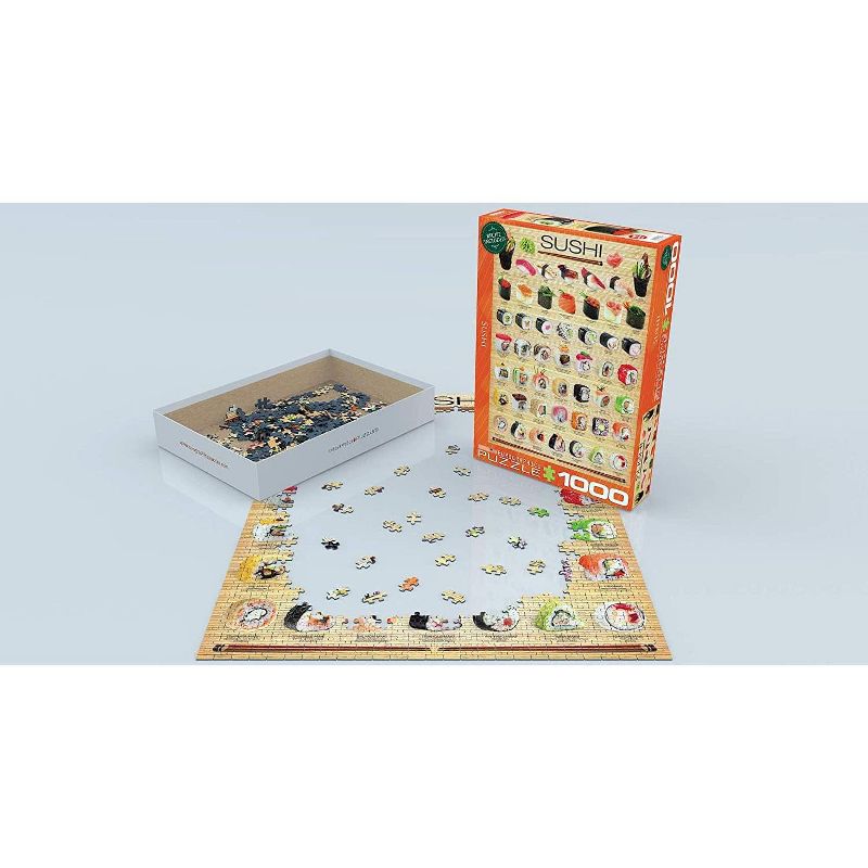 Eurographics Inc. Sushi 1000 Piece Jigsaw Puzzle