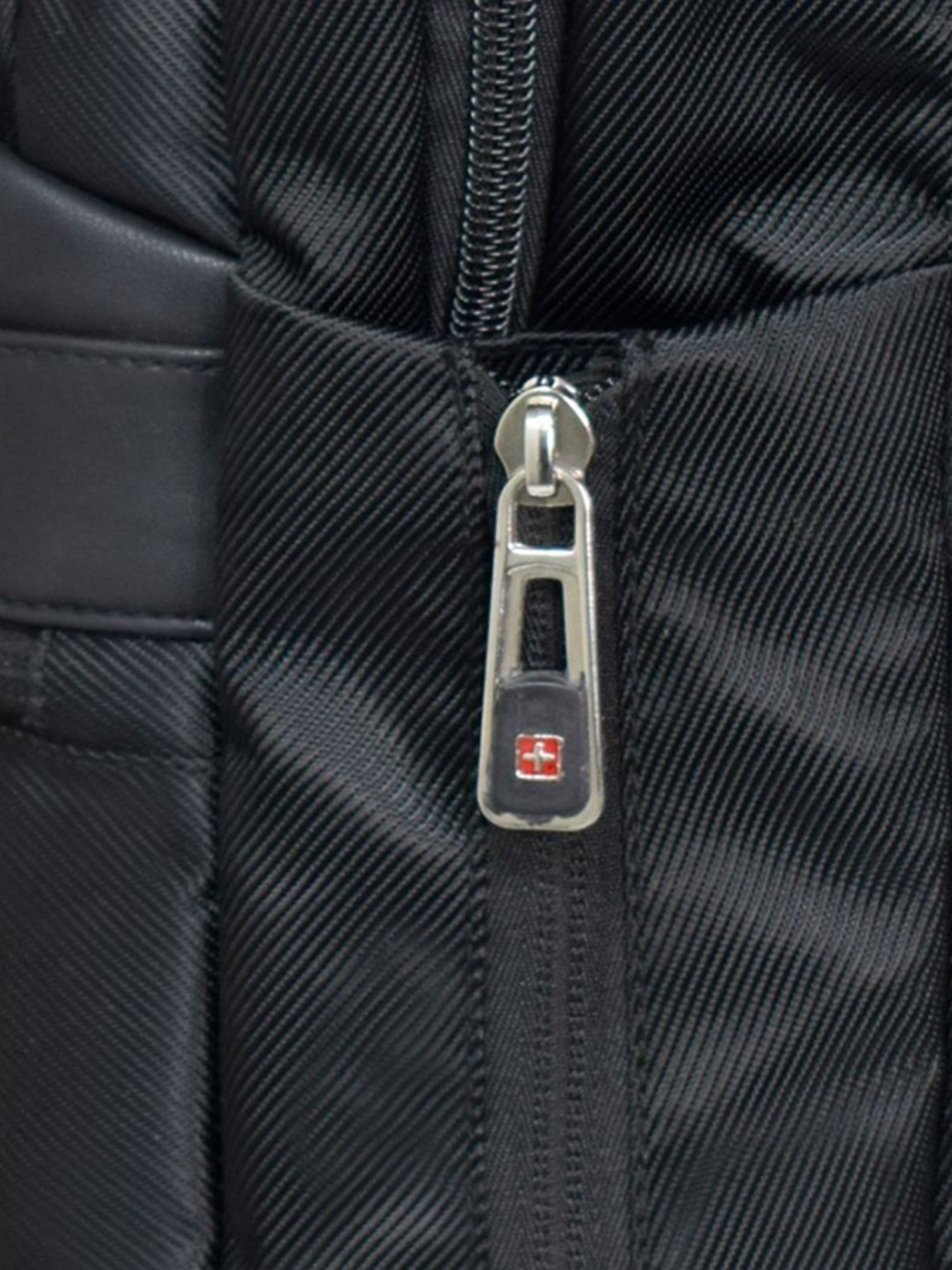 Swiss Military Black Backpack - 22 Ltrs